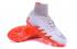 Sepatu Sepak Bola Nike Hypervenom Phantom II NJR JORDAN Soccers Putih Merah