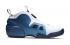 ナイキ エア フライトポジット 2 レトロ ホワイト ブルー CD7399-100、靴、スニーカー