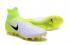 NIKE MAGISTAX PROXIMO II FG ACC chaussures de football imperméables hautes blanches jaune fluo