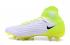 NIKE MAGISTAX PROXIMO II FG ACC chaussures de football imperméables hautes blanches jaune fluo