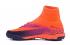 Sepatu Sepak Bola Nike Hypervenom Phantom II FG Paket Lampu Sorot Soccers Oranye Hitam