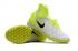 Nike MAGISTAX PROXIMO II TF ACC водонепроницаемые белые флуоресцентно-желтые мужские футбольные кроссовки