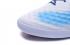 Nike MagistaX Proximo II IC MD Soccers Chaussures ACC Imperméable Olympique Blanc Bleu Orange
