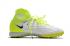 Nike MagistaX Proximo II TF белые флуоресцентно-желтые женские футбольные бутсы