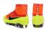 Nike Magista Obra FG Rouge Vert Pur 2016 ACC Soccers Bottes TOtal Crimson Noir Bright Citrus