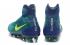 Nike Magista Obra II FG Soccers Scarpe da calcio ACC Verde scuro Giallo