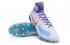 Nike Magista Obra II FG Soccers Chaussures De Football ACC Blanc Jade Bleu