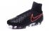 Nike Magista Obra II FG Soccers Zapatos de fútbol Negro Total Crimson
