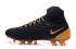 Nike Magista Obra II FG Soccers Zapatos de fútbol Volt Negro Oro