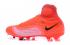 Nike Magista Obra II FG voetbalschoenen Volt Zwart Rood Oranje