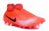 Sepatu Bola Nike Magista Obra II FG Soccers Volt Hitam Merah Oranye