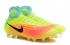 Nike Magista Obra II FG Fodbold Fodboldsko Volt Sort Termoinduktion Farverige