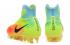 Sepatu Sepak Bola Nike Magista Obra II FG Soccers Volt Hitam Termoinduksi Warna-warni