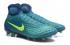 Nike Magista Obra II FG Soccers Shoes ACC Водонепроницаемые цвета морской волны