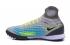 Nike Magista Obra II TF Soccers Chaussures ACC Imperméable Gris Bleu