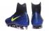 Nike Magista Obra II FG Soccers Shoes ACC Водонепроницаемые темно-синие черные полоски под зебру