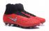 Nike Magista Obra II FG รองเท้าฟุตบอล ACC กันน้ำสีแดงสีดำ