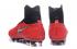 Nike Magista Obra II FG รองเท้าฟุตบอล ACC กันน้ำสีแดงสีดำ