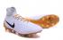 Nike Magista Obra II FG Soccers Chaussures ACC Imperméable Blanc Noir Doré