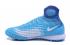Giày bóng đá Nike Magista Obra II TF ACC chống nước màu xanh trắng