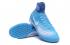 scarpe da calcio Nike Magista Obra II TF ACC impermeabili blu bianche