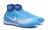 Nike Magista Obra II TF Zapatos de fútbol ACC impermeable azul blanco