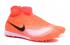 Nike Magista Obra II TF รองเท้าฟุตบอล ACC กันน้ำสีส้มสีดำ