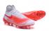 Nike fantasma 2 Magista obra II FG ACC impermeable Alta ayuda blanco rojo hombres zapatos de fútbol