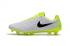 Nike Magista Orden II FG LOW help Белые флуоресцентно-зеленые мужские футбольные бутсы 843812-109