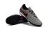 Nike Magista Orden II TF baja ayuda hombres plata negro zapatos de fútbol