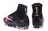 Nike Mercurial Superfly CR AG CR7 Noir Blanc Total Crimson Soccers Chaussures de Football 718778-018