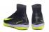 Nike Mercurial X Superfly V CR7 IC Soccers Chaussures Noir Jaune Blanc