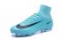 Nike Mercurial Superfly High ACC Waterproof V FG, Himmelblau/Schwarz
