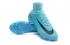 Nike Mercurial Superfly High ACC Impermeabile V FG Sky Blu Nero