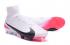 Nike Mercurial Superfly High ACC Waterproof V FG Branco Preto Rosa