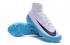 Nike Mercurial Superfly High ACC Impermeabile V FG Bianco Nero Cielo Blu