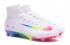 Nike Mercurial Superfly High ACC Waterproof V FG Weiß Regenbogen Pink