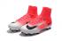Nike Mercurial Superfly High ACC Waterproof V FG Branco Vermelho Preto 831940-601