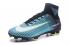 NIke Mercurial Superfly High Mujer V FG ACC Impermeable Verde Blanco Negro