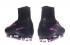 NIke Mercurial Superfly V AG Pro Pitch Dark Pack ACC Chaussures de football pour hommes Noir Rose Blast