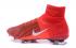 NIke Mercurial Superfly V FG ACC Soccers Shoes Rojo Naranja Negro Blanco