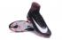 Nike Mercurial Superfly V FG ACC chống thấm nước đen trắng đỏ cổ điển màu sắc phù hợp Giày bóng đá