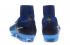 Scarpe da calcio Nike Mercurial Superfly V FG ACC impermeabili bluastro bianco blu profondo
