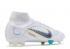 Nike Mercurial Superfly 8 Elite FG Progress Pack Bleu Laser Light Football Gris Noirci Marine DJ2839-054