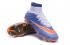 Nike Mercurial Superfly ACC FG CR7 Blue Tint Mango Flyknit Fotbalové boty 718753-464