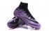 Nike Mercurial Superfly AG Urban Hommes Crampons De Football Chaussures De Football Lilas Noir Brillant Mangue TPU 641858-580