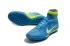 Nike Mercurial Superfly High ACC Wodoodporny V NJR TF Niebieski Zielony Biały 921499-400