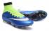 Nike Mercurial Superfly Football Cleats Volt Blue Lagoon 718753-487