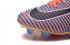 Nike Mercurial Superfly V FG ACC High EA Sports Zapatos de fútbol Soccers Naranja Azul marino