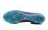 Nike Mercurial Superfly V FG ACC Zapatos de fútbol altos Soccers Negro Azul marino